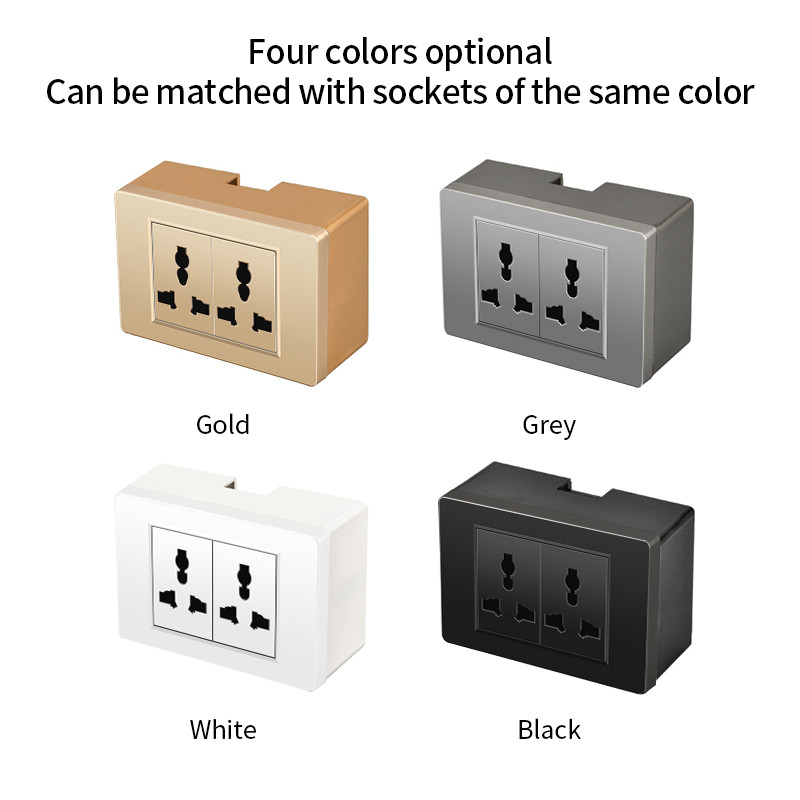 PSSRISE AU US Standard 118 Tip Kutija za površinsku ugradnju Zidni prekidač Utičnica Donja kutija za ugradnju Stražnja razvodna kutija 120*74 mm