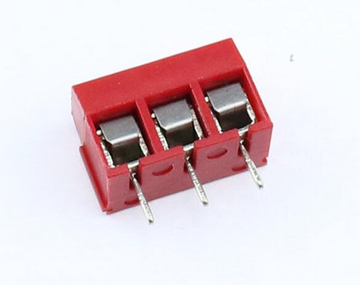 20Pcs/lot KF301-5.0-2P KF301-3P Pitch 5.0mm Ravni Pin 2P 3P Vijčani PCB terminalni blok konektor Plava ZELENA CRVENA