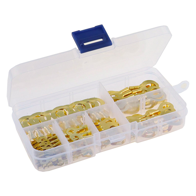 150 kom/set Priključni blok DJ431M3/M4/M5/M6/M8/M10 O-tip ušica Priključci Hladno prešana žica Konektor Bakreni jezičak Nos ožičenja