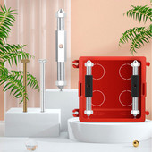 Spojna kazeta Popravak Električni dodaci 86/118 Tip Alat za popravak Zidna kutija Prekidač svjetla Lampe Utičnica Vijak Potporna šipka