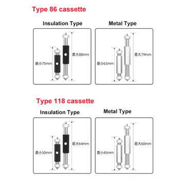 Junction Cassette Repair Electrical Accessories 86/118 Type Repairer Tool Box Φωτιστικό διακόπτη Φωτιστικά Υποδοχή Βιδωτή ράβδος στήριξης