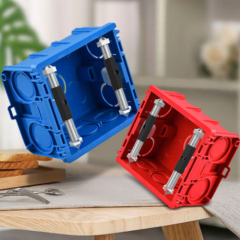 Spojna kazeta Popravak Električni dodaci 86/118 Tip Alat za popravak Zidna kutija Prekidač svjetla Lampe Utičnica Vijak Potporna šipka