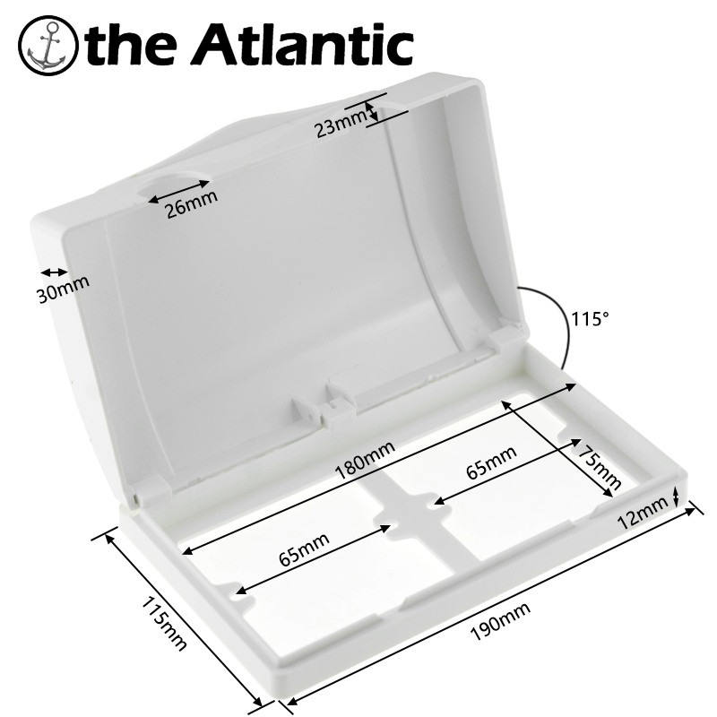 Vandeniui atspari dulkėms atspari dėžutė Sienoje montuojama vandeniui atspari dėžutė sieniniam lizdo jungikliui 86 146 172 258 tipo išorinė purslams atspari dėžutė lauke