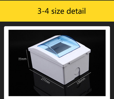 2-3 načina 3-4 načina Plastična razvodna kutija Kućni prekidač Zaštitno kućište za prekidač