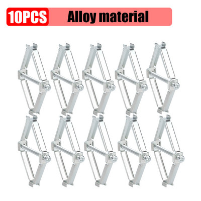 10PCS 86 Type Cassette Repairer Tamna kutija Popravak vijka Utikač Prekidač Stara kutija za utičnice Fiksni zid Zamjena kutije za popravak Potporna šipka Alati