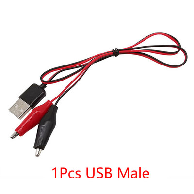 Aligator Cilps na USB/banana utikač Ispitni kabel Premosna žica Muški Ženski DC 5.5x2.1 Crocodile Clip Sonda Adapter za napajanje