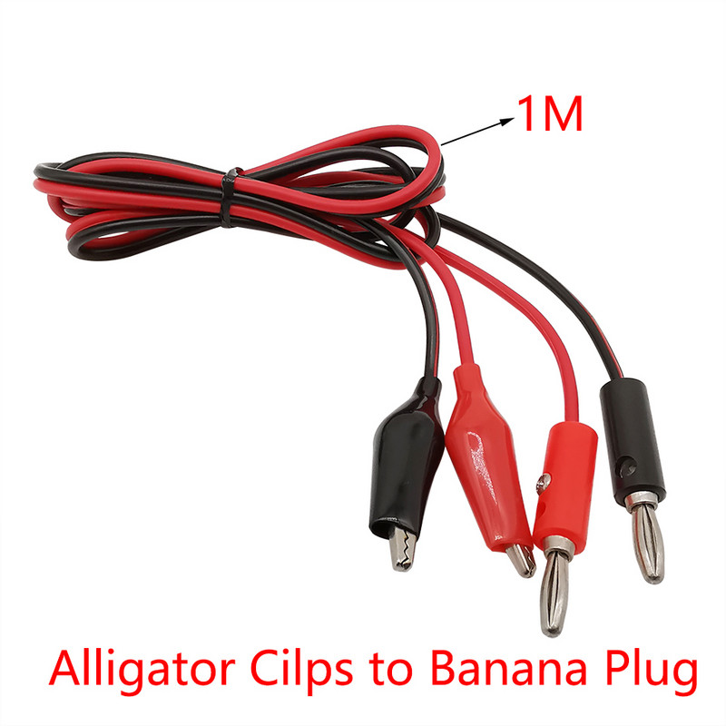 Aligator Cilps na USB/banana utikač Ispitni kabel Premosna žica Muški Ženski DC 5.5x2.1 Crocodile Clip Sonda Adapter za napajanje