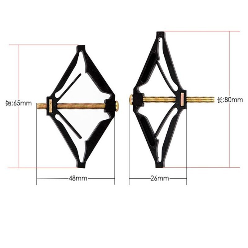 10 komada 86 mm tamne kutije za popravak vijčanog prekidača Zamijenite staru razvodnu kutiju fiksnih zidnih prekidača za utičnicu Popravak električnih dodataka