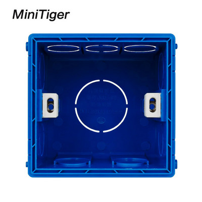 Minitiger podesiva kutija za ugradnju, unutarnja kazeta 86mm*83mm*50mm za tip 86 Touch Switch i USB utičnica za ožičenje Stražnja kutija