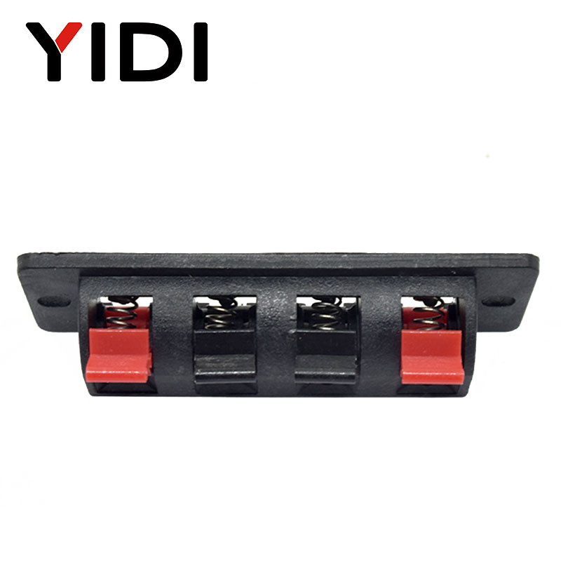 2kom 6kom 10kom 2 3 4 položaja Konektorski terminal Push In Jack Opruga za opterećenje 4 pola Audio zvučnički terminali Utikač Utičnica Stezaljka