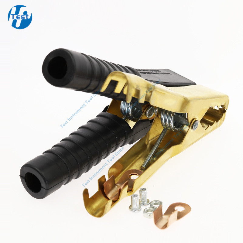 2 kom 300 A 138 mm Heavy Duty bakrene aligatorske kopče Test terminala Električna baterijska krokodil stezaljka za premosne kablove Boost