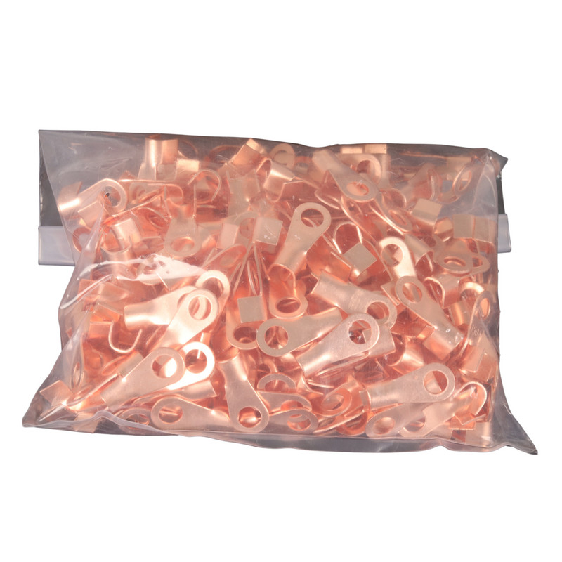 10/25PCS Terminal OT Serija 10 20 30 40 50 60 80 100 150 200A Spojna žica Bakrena O oblika Okrugli goli kabelski konektor Otvorena ušica