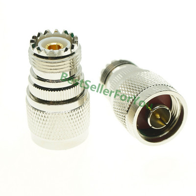 1 gabalas UHF SO-239 PL-259 Į BNC N SMA UHF SO239 PL259 Moteriškas RF jungties adapterio tikrinimo keitiklis