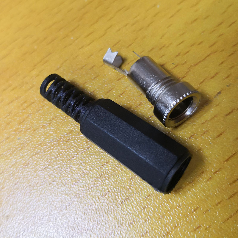 5gab 10gb DC sieviešu vīriešu barošanas spraudnis 5,5 mm x 2,1 mm vīriešu ligzdas ligzdas adaptera savienotāju komplekts DIY projektiem savienotājs