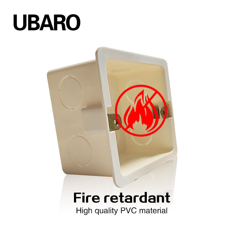 86 Tip 5CM utičnica Skriveno dno Materijal računala Bijela površina Utičnica Razvodna zidna svjetiljka Led razvodna kutija