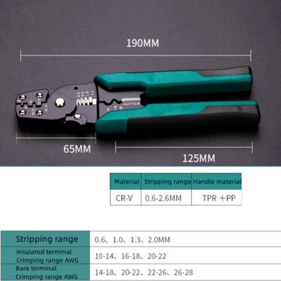 100-1000 KOM, terminal za stezanje, hladno prešano, u obliku slova U, u obliku slova O, konektor za žicu, utičnica od mesinga, terminal za spajanje, kliješta za stezanje terminala