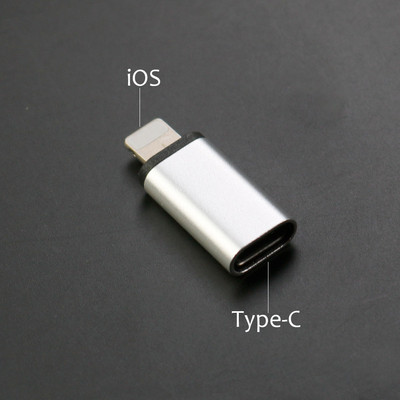 YUXI Srebrni 1 KOM Micro USB adapter za pretvarač za iPhone X 8 7 6 Plus tip C/IOS za mikro USB adapter za Samsung S8 Xiaomi
