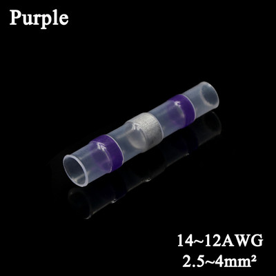 10/20/30//50/100 gab. Lodēšanas blīvējuma vadu savienotāji 3:1 ar siltuma saraušanās izolāciju elektrisko vadu spaiļu sadursmes savienojums, ūdensnecaurlaidīgs