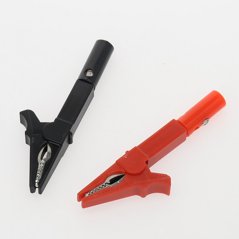 1kom Baterija Testna stezaljka 55MM HV aligatorska stezaljka za banana utikač 4mm Multimetarska olovka Kabelske sonde Krokodilska stezaljka