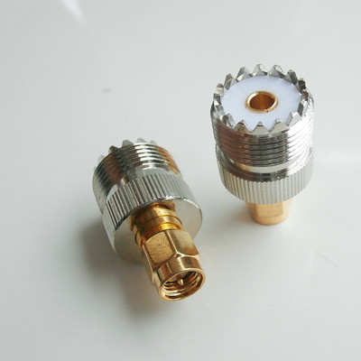 1 gab. UHF SO-239 PL-259 TO BNC N SMA UHF SO239 PL259 vīriešu sieviešu RF savienotāja adaptera testa pārveidotājs