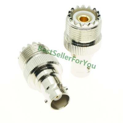 1 gab. UHF SO-239 PL-259 TO BNC N SMA UHF SO239 PL259 vīriešu sieviešu RF savienotāja adaptera testa pārveidotājs