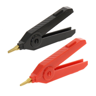 2Pcs 10A 20A 30A 50A 100A Crocodile Car Caravan Van Battery Test Lead Clips Izolirana aligatorska stezaljka Visokokvalitetna crvena + crna