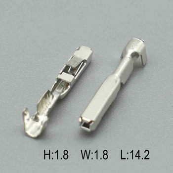 20/50/100Pcs 0,6mm Αρσενικά θηλυκά Crimp Terminals TE Pins for BMW VW toyota 963715-1 963716-1