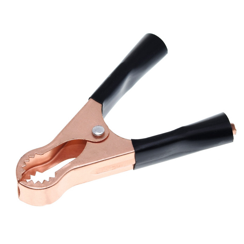 1SET 50A punane + must 80 mm krokodilliga autohaagissuvila kaubiku aku testimisjuhtme klambrid Parimad reklaami alligaatoriklambrid pistikupistik