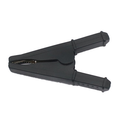 2Pcs 50A Crvena + crna 75 mm izolirani krokodil krokodil auto karavan van baterija ispitne kopče najbolja promocija aligator kopče