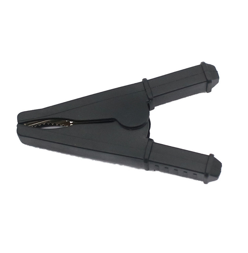 2Pcs 50A Crvena + crna 75 mm izolirani krokodil krokodil auto karavan van baterija ispitne kopče najbolja promocija aligator kopče