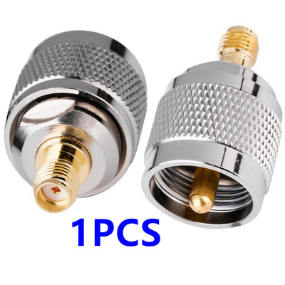 JXRF savienotājs 14 gab RF adapteris SMA uz SMA BNC UHF N tipa RF koaksiālais sakabes uzgrieznis cilindra savienotāja pārveidotājs antenai