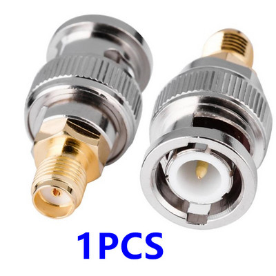 JXRF savienotājs 14 gab RF adapteris SMA uz SMA BNC UHF N tipa RF koaksiālais sakabes uzgrieznis cilindra savienotāja pārveidotājs antenai
