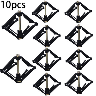 10gab Kasešu labotājs 86mm tumšās kastes remonts skrūvējams spraudņa slēdzis Vecās kontaktligzdas kastes nomaiņa fiksētas sienas remonta kastes atbalsta stienis