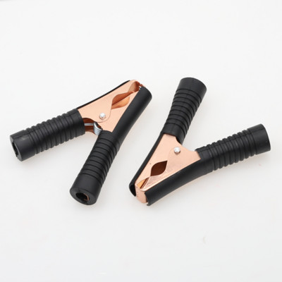 100A krokodilska stezaljka za automobilski akumulator crveno crna 90 x 75 x 18 mm dodaci za punjenje iskra