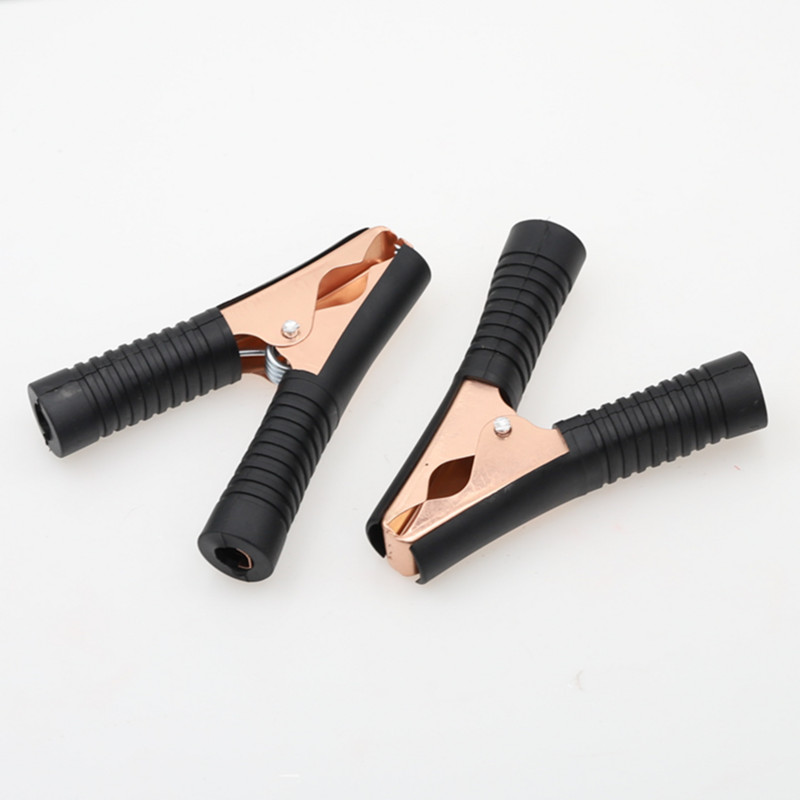 100A krokodilska stezaljka za automobilski akumulator crveno crna 90 x 75 x 18 mm dodaci za punjenje iskra