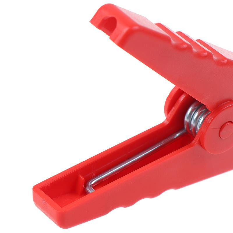 2kom 100A krokodil aligator stezaljke za automobilsku bateriju izolirane stezaljkom za električne punjače baterija