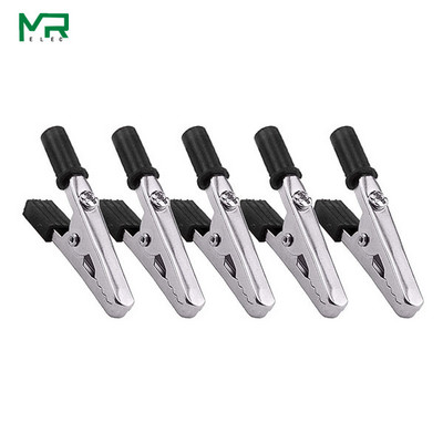 Izolirana krokodilska stezaljka Plastična ručka Kabel Testna stezaljka za punjenje Metalna krokodilska stezaljka Dužina 50 mm