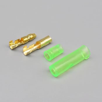 3,5 Bullet Terminal Car Electrical Wire Connector Diameter 3,5mm Pin 50Sets=50Pcs Αρσενικό θηλυκό τερματικό με μανίκι