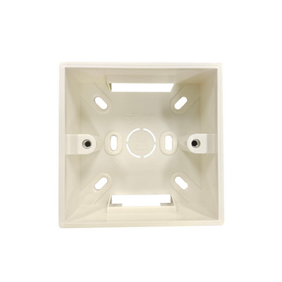 ezAIoT 86X86 sienas kaste PVC montāžas kārba Standarta savienojuma kasešu sienas rozetes un slēdži Atlicinātāja kaste