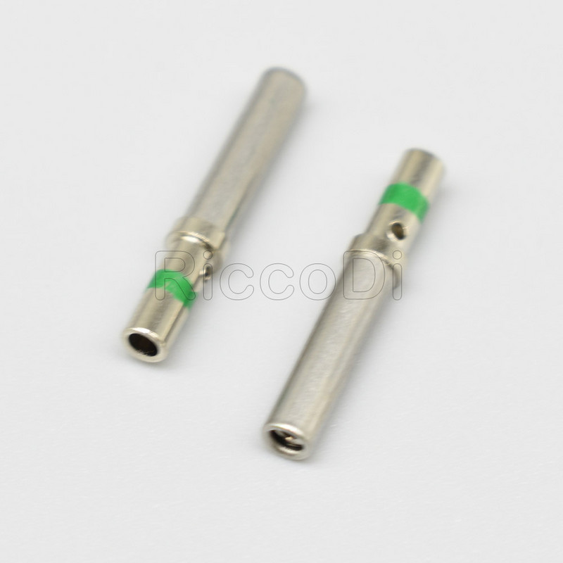 30 komada 0462-201-16141 0460-2020-1641 DT serija Pin kontakt od nehrđajućeg čelika 16-20AWG Crimp čvrsti terminal ženski sa zelenim prstenom