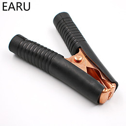 Vruće automobilske aligatorske kopče Stezaljke za baterije Krokodilska kopča 100A Crvena+Crna za auto Punjač baterija Punjač Spojite konektor Utičnica