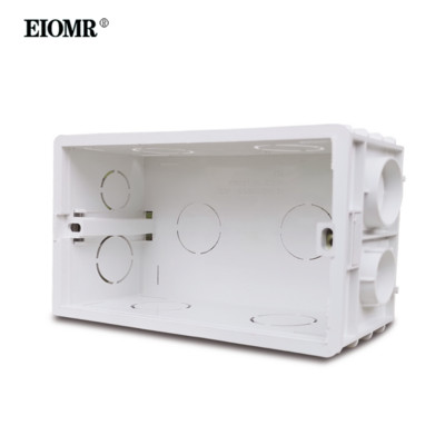 EIOMR Wall Switch Box Κασέτα τοίχου για 146mm Τύπος 146mm Έξοδος διακόπτη τοίχου φωτιστικού τύπου EU Standard Internal Mount Socket Box