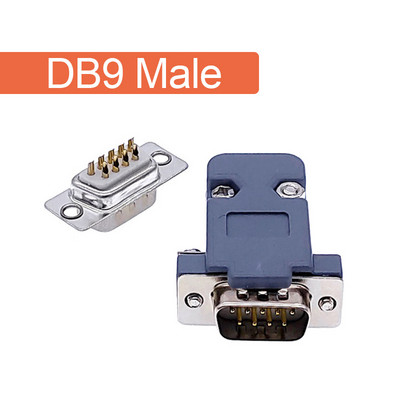 DB9 d-sub jungtys Kištukas rs232 9 kontaktų lizdo lizdo adapteris Moteris DP9