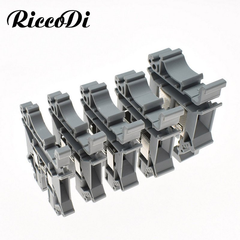 10Pcs UK-3N 5N 6N 10N 16 DIN letvica Univerzalni blokovi stezaljki Vijčani zamjenski tip Phoenix