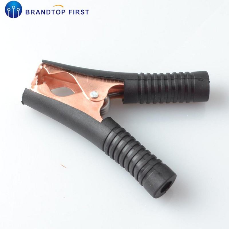 Promocija! 100a Automobilske aligatorske kopče Stezaljke za baterije Krokodilska kopča crveno crna