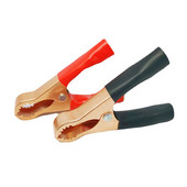 2 DB 50A/30A aligátorkapcsok Csíptetők Krokodil Clip Caravan Van Akkumulátor Tesztkapocs Csatlakozó Dugó Aligátor Clip bilincs