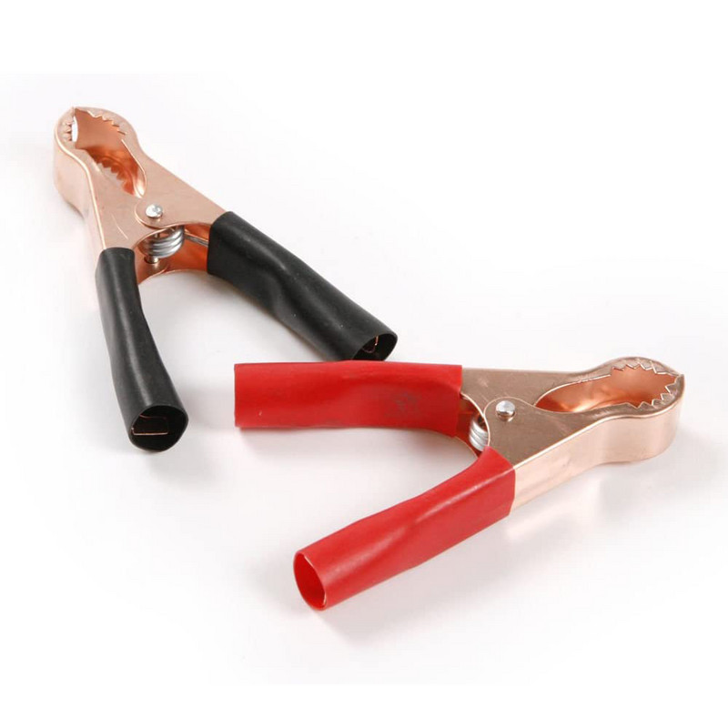 2 DB 50A/30A aligátorkapcsok Csíptetők Krokodil Clip Caravan Van Akkumulátor Tesztkapocs Csatlakozó Dugó Aligátor Clip bilincs