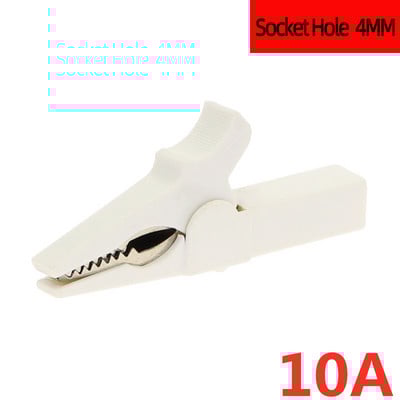 1kom testna stezaljka za bateriju 55MM 85MM aligatorska stezaljka za banana utikač 4mm kabelske sonde Krokodilska stezaljka 10A 30A