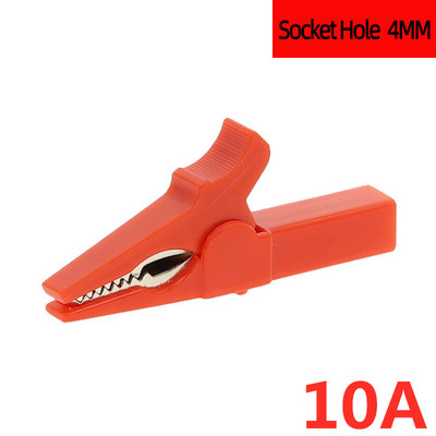 1kom testna stezaljka za bateriju 55MM 85MM aligatorska stezaljka za banana utikač 4mm kabelske sonde Krokodilska stezaljka 10A 30A