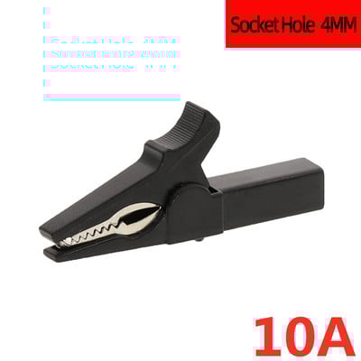 1kom testna stezaljka za bateriju 55MM 85MM aligatorska stezaljka za banana utikač 4mm kabelske sonde Krokodilska stezaljka 10A 30A